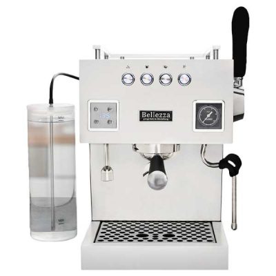 White Bellezza Bellona Coffee Machine