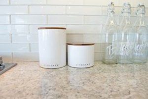 Airscape Ceramic 4″ Coffee Canister Size Comparison