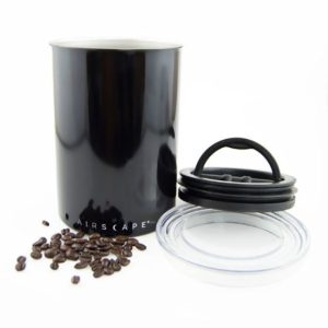 Airscape Classic 7 Coffee Canister Obsidian Black