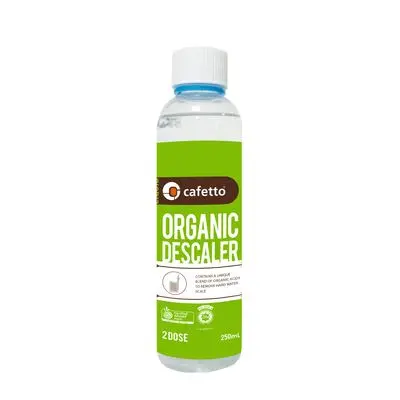 Cafetto Organic Descaler Solution 250ml bottle