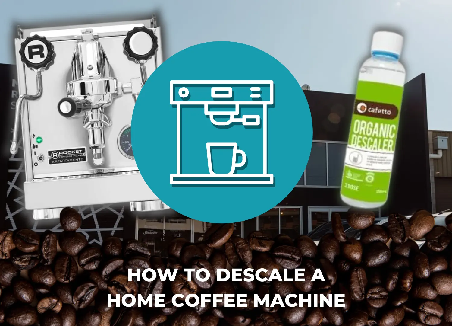 how to descale a home coffee machine