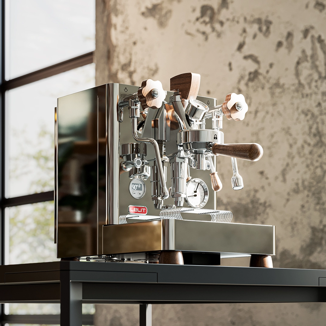 Lelit Bianca V3 Stainless Steel Lifestyle