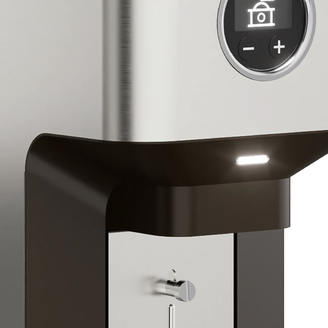 Lelit William Coffee Grinder Adjustable Coffee Chute